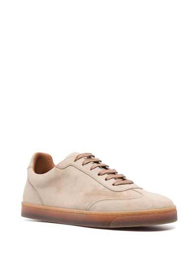 Brunello Cucinelli low top lace-up sneakers outlook