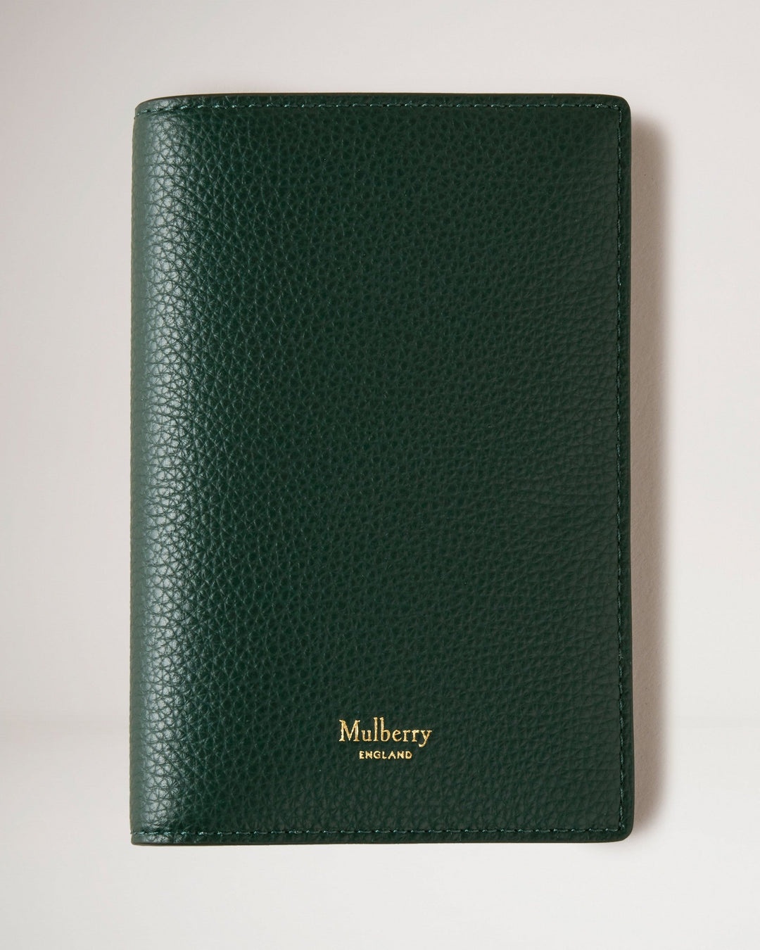 Passport Cover Mulberry Green Small Classic Grain - 1