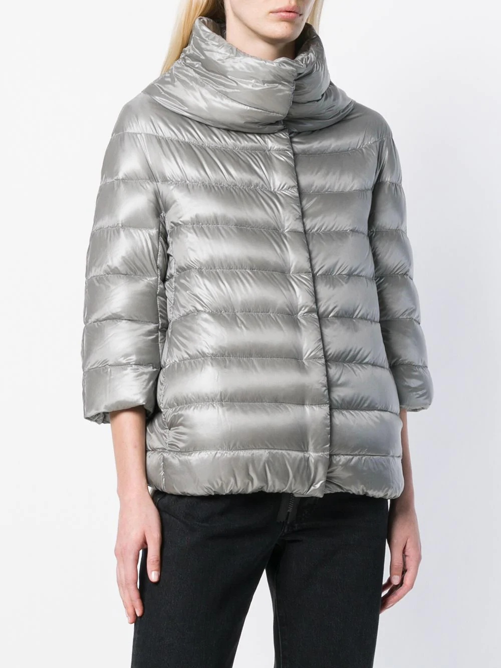 zipped padded jacket - 3