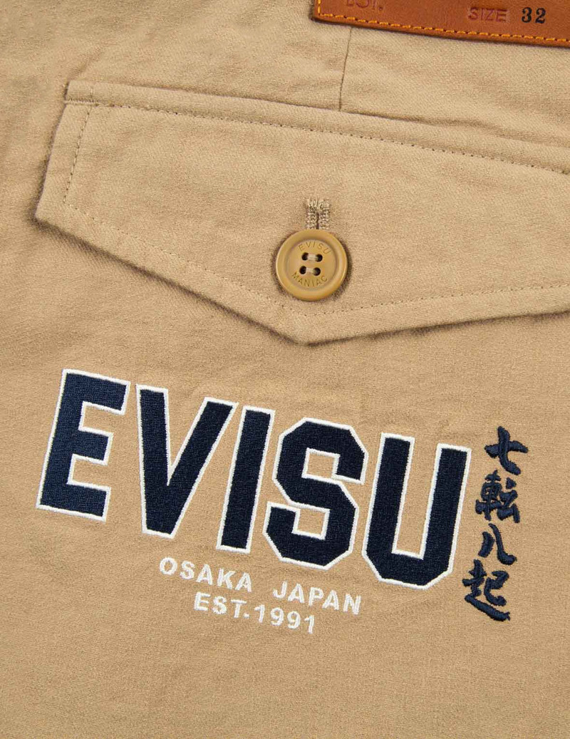 SEAGULL AND LOGO EMBROIDERY WOVEN JOGGER PANTS 9