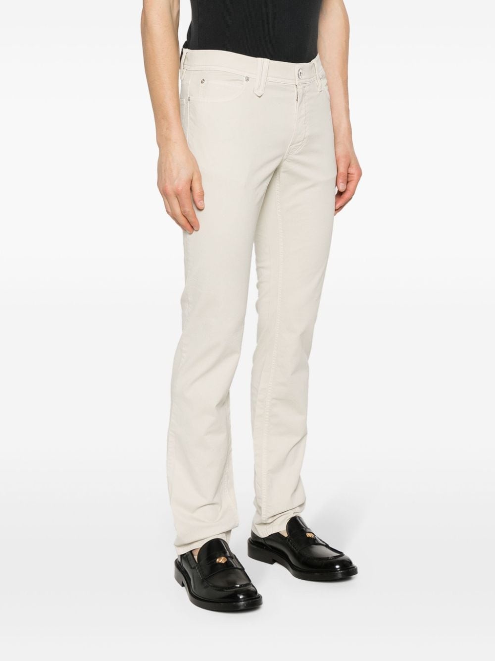 logo-appliquÃ© trousers - 3