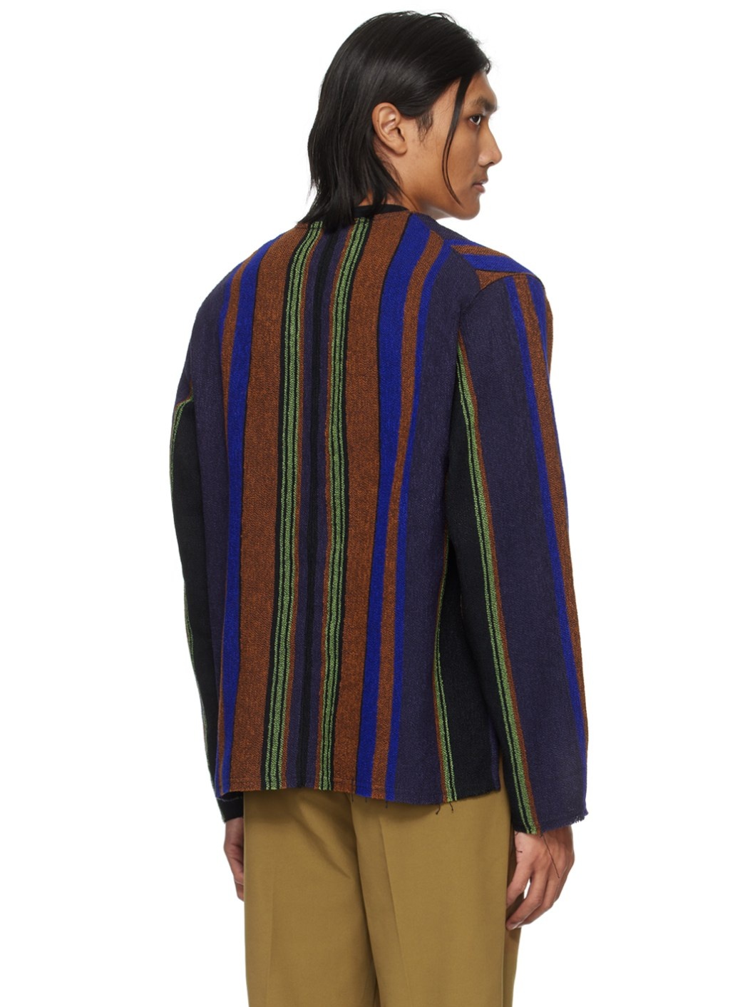 Multicolor Striped Sweatshirt - 3