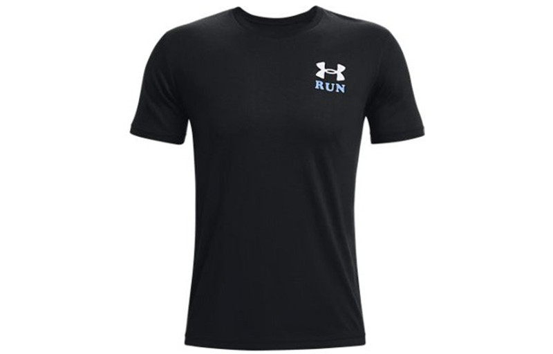 Under Armour Keep Run Graphic T-shirt 'Black' 1369405-001 - 1