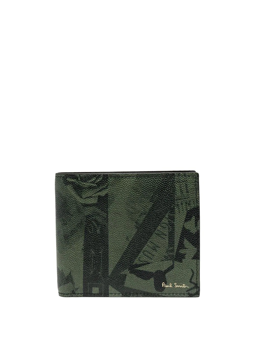 printed bill-fold wallet - 1