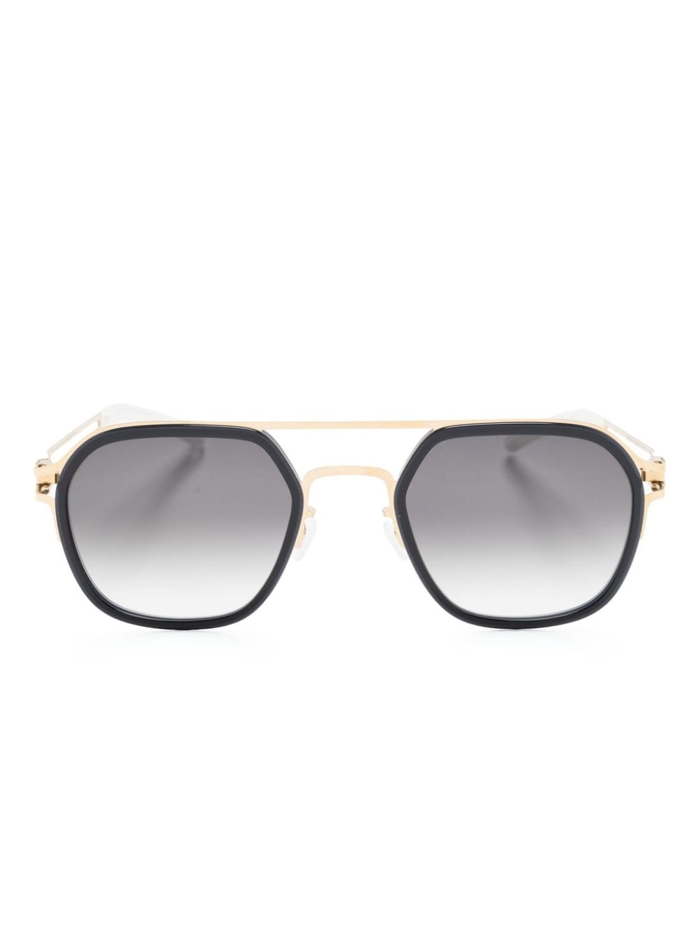 Leeland geometric-frame sunglasses - 1