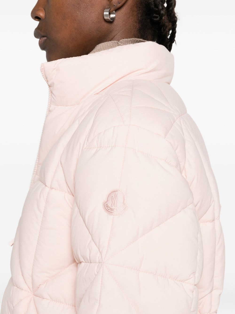 quilted down jacket - 5