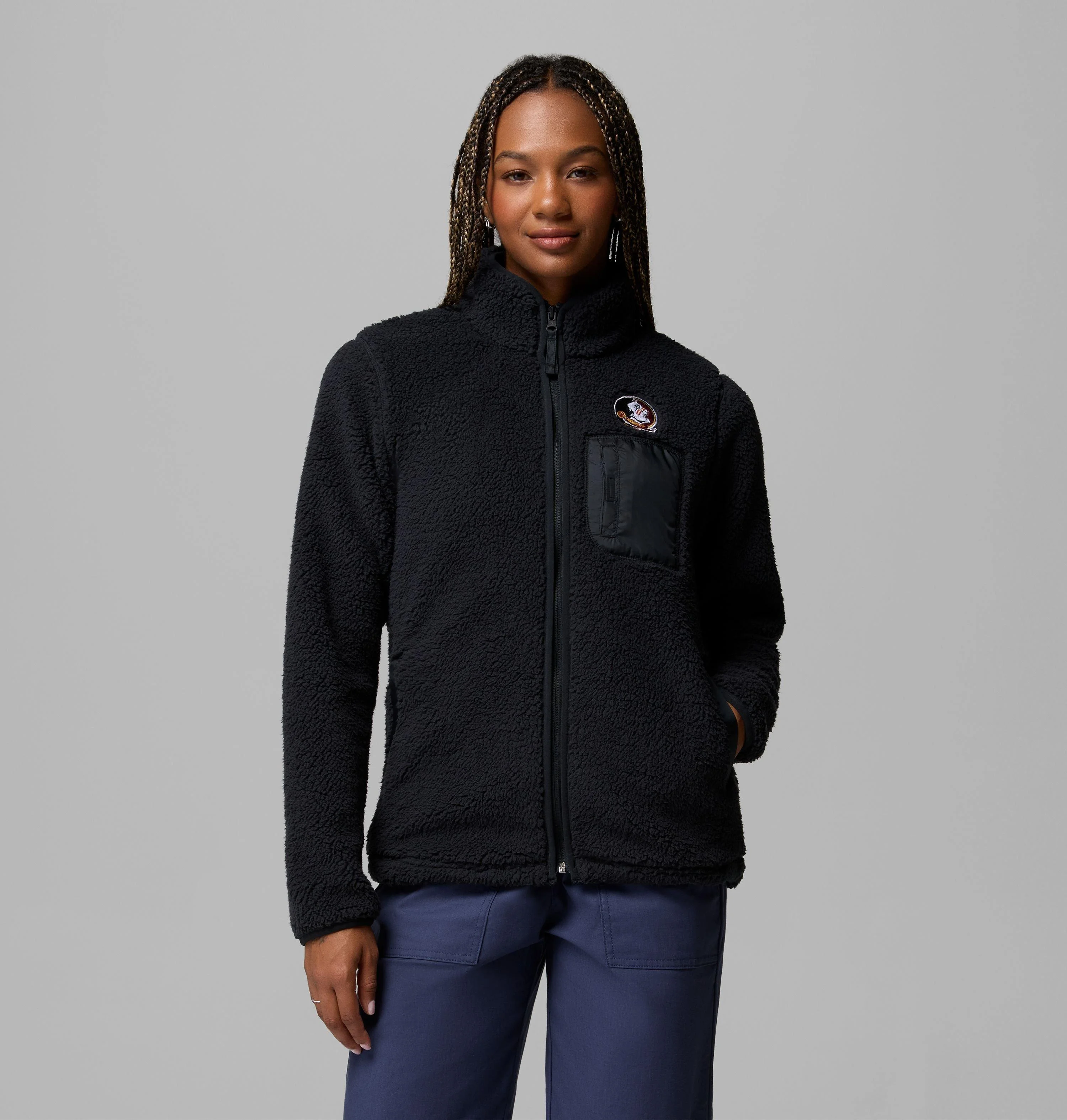 Women's Collegiate West Bend Full Zip Fleece - Florida State - 1