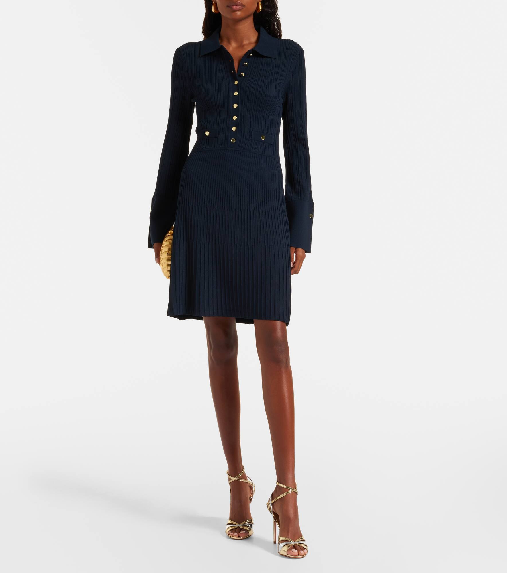 Lauper ribbed-knit minidress - 2