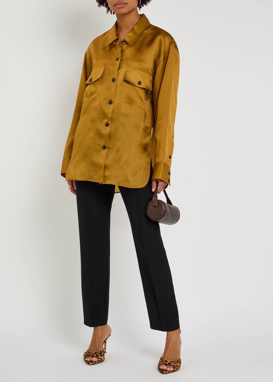 Roland Mouret Pintuck Crepe Trousers - 4