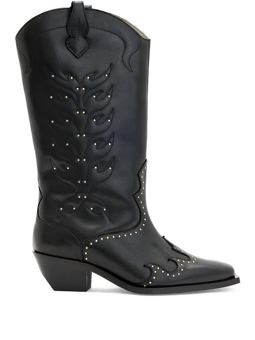 studded embellished boots - 1