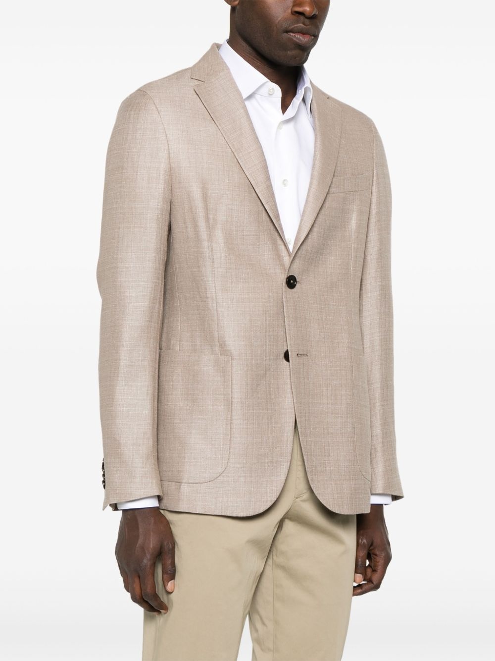 interwoven blazer - 3