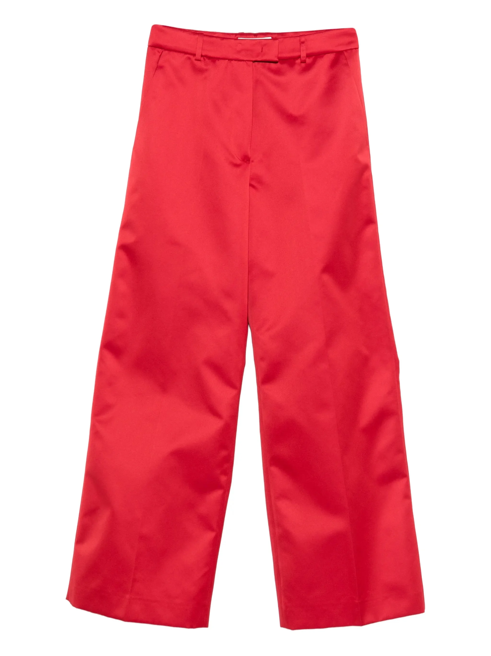 Brickell satin trousers - 1
