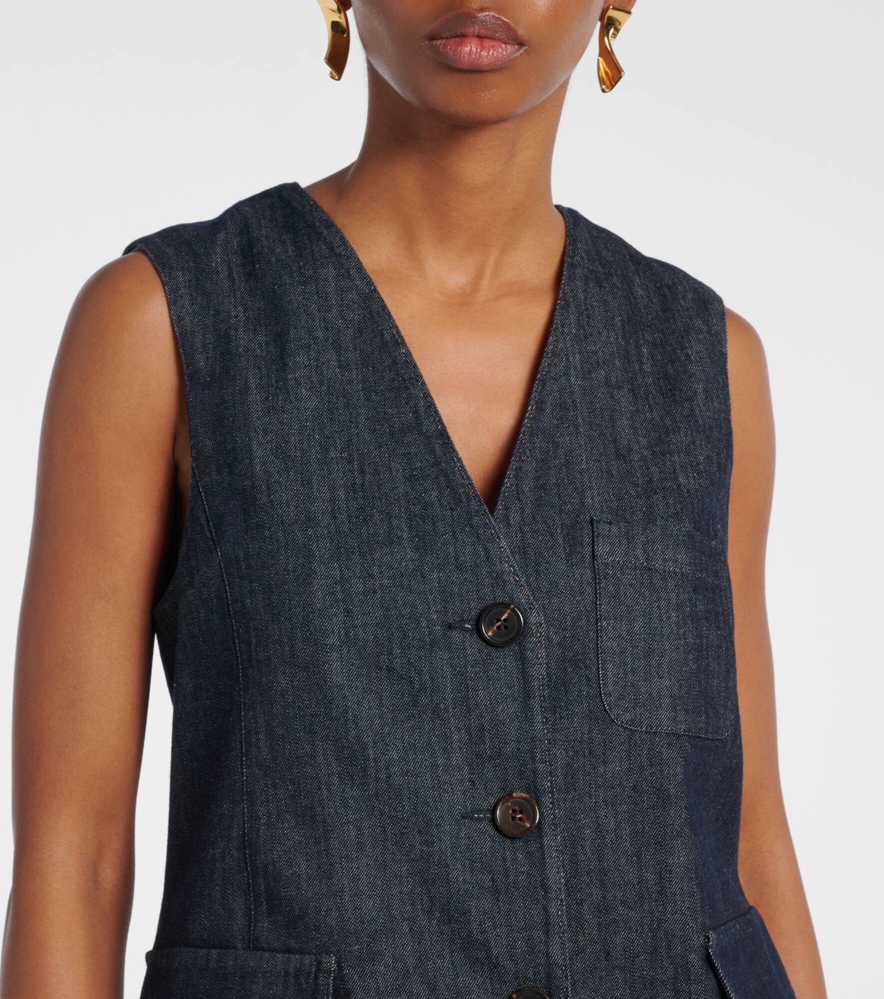 Denim vest - 4