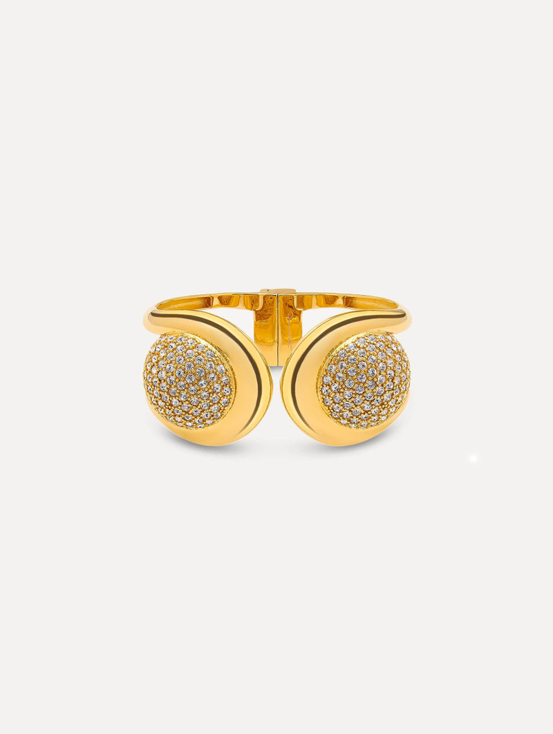PAVÉ DOMED CUFF BRACELET 1