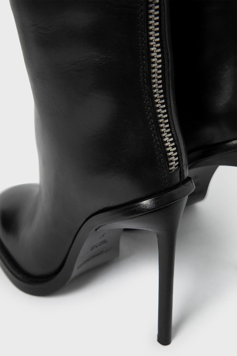 Uta High Heel Boots Black - 4