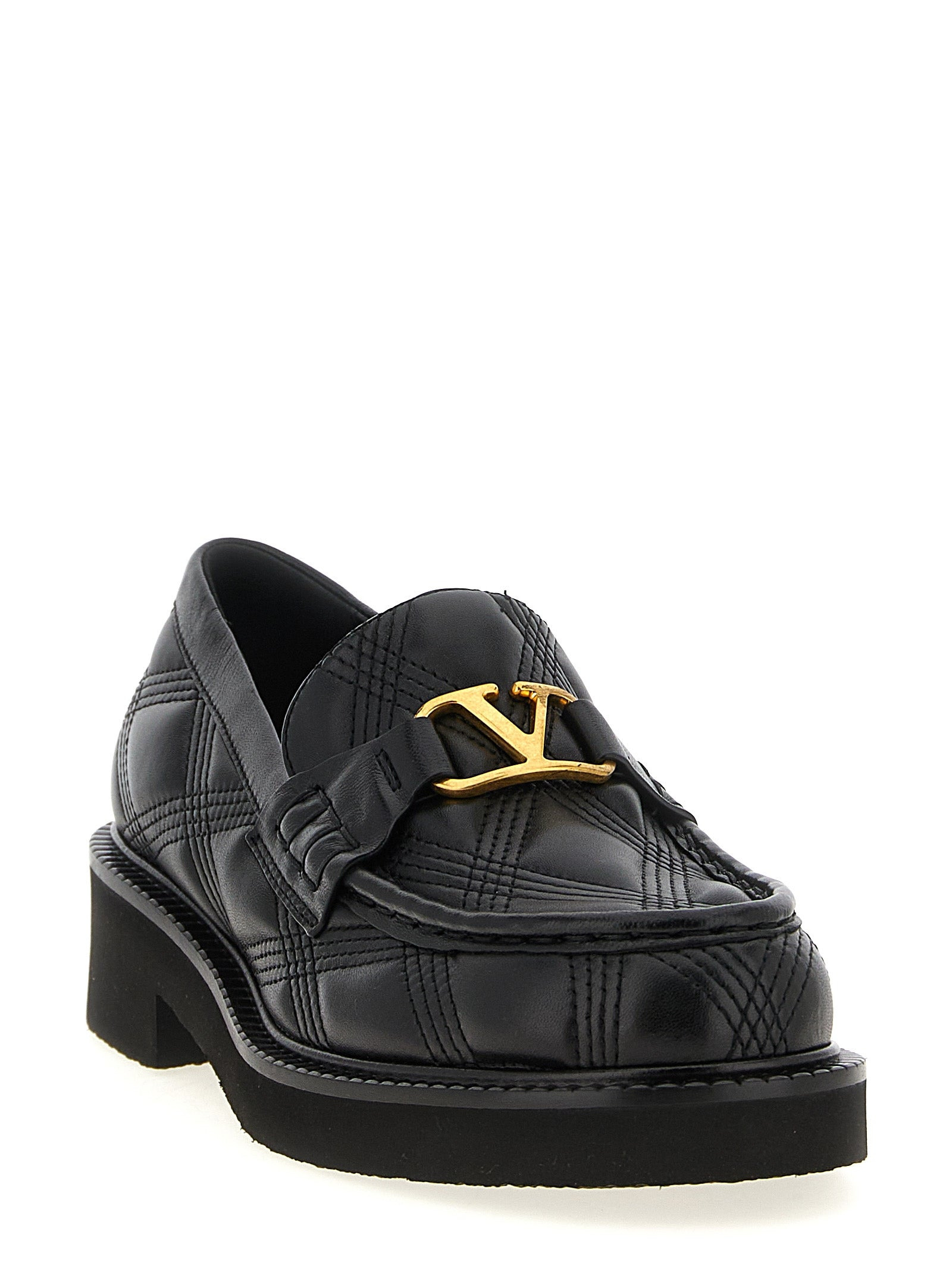 Quiltie Loafers Black - 2