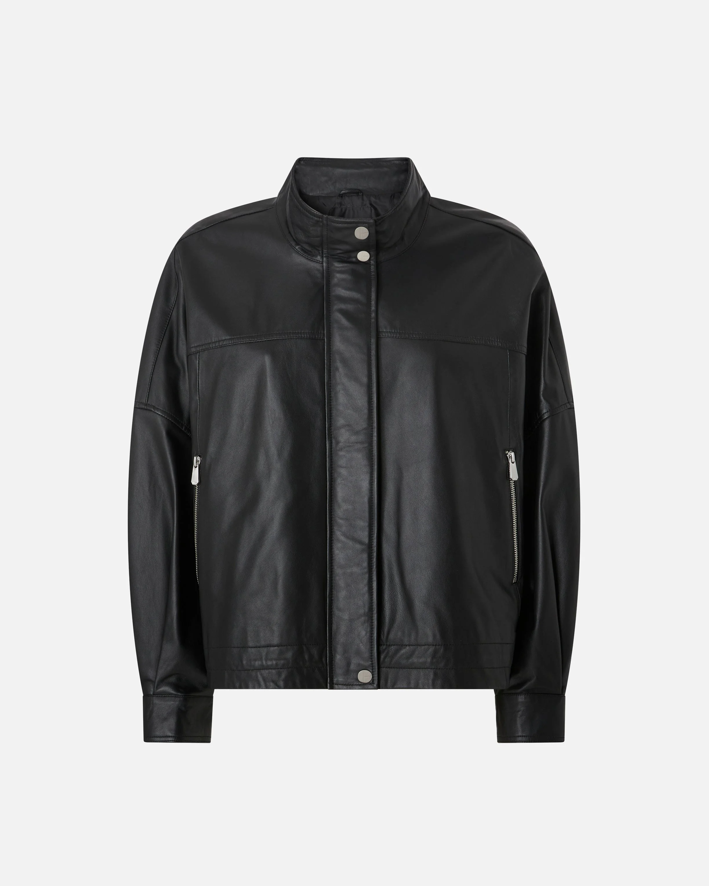 NAPPA LEATHER BLOUSON JACKET - 1