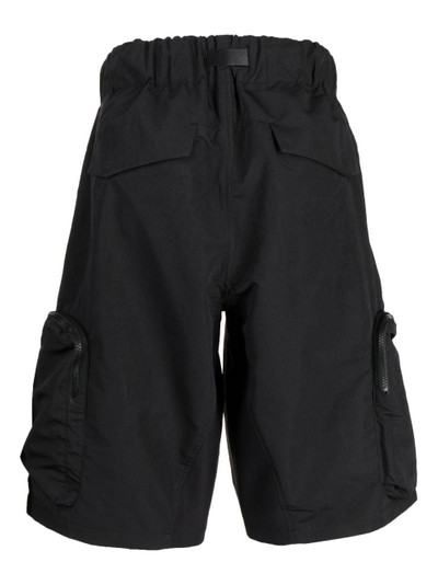White Mountaineering military buckle-fastening bermuda shorts outlook