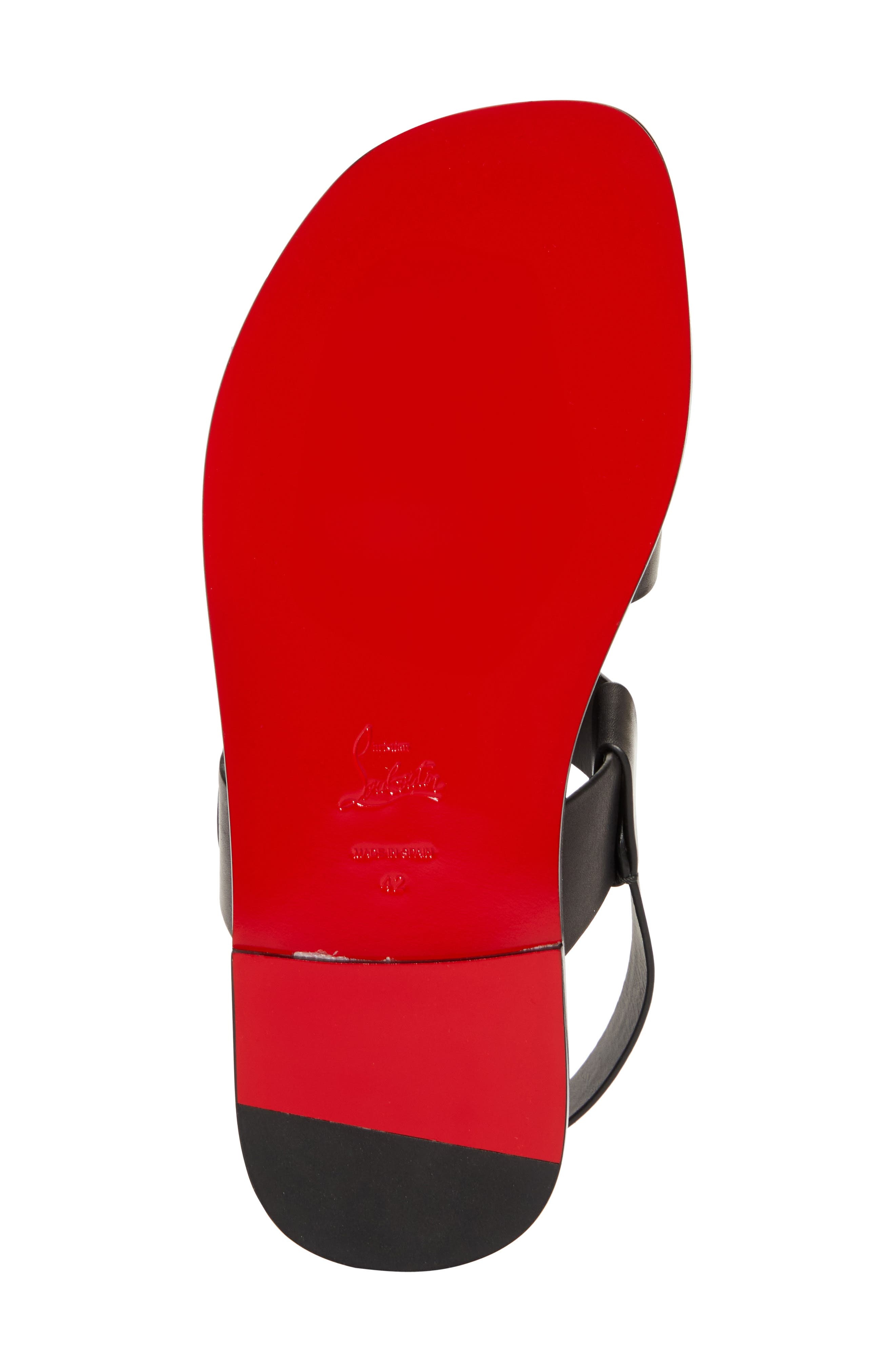 Christian Louboutin Chambeliss Sandal in Black at Nordstrom - 6