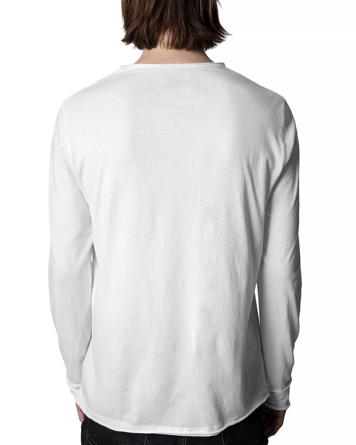 Monastir Cotton Long Sleeve Henley - 3