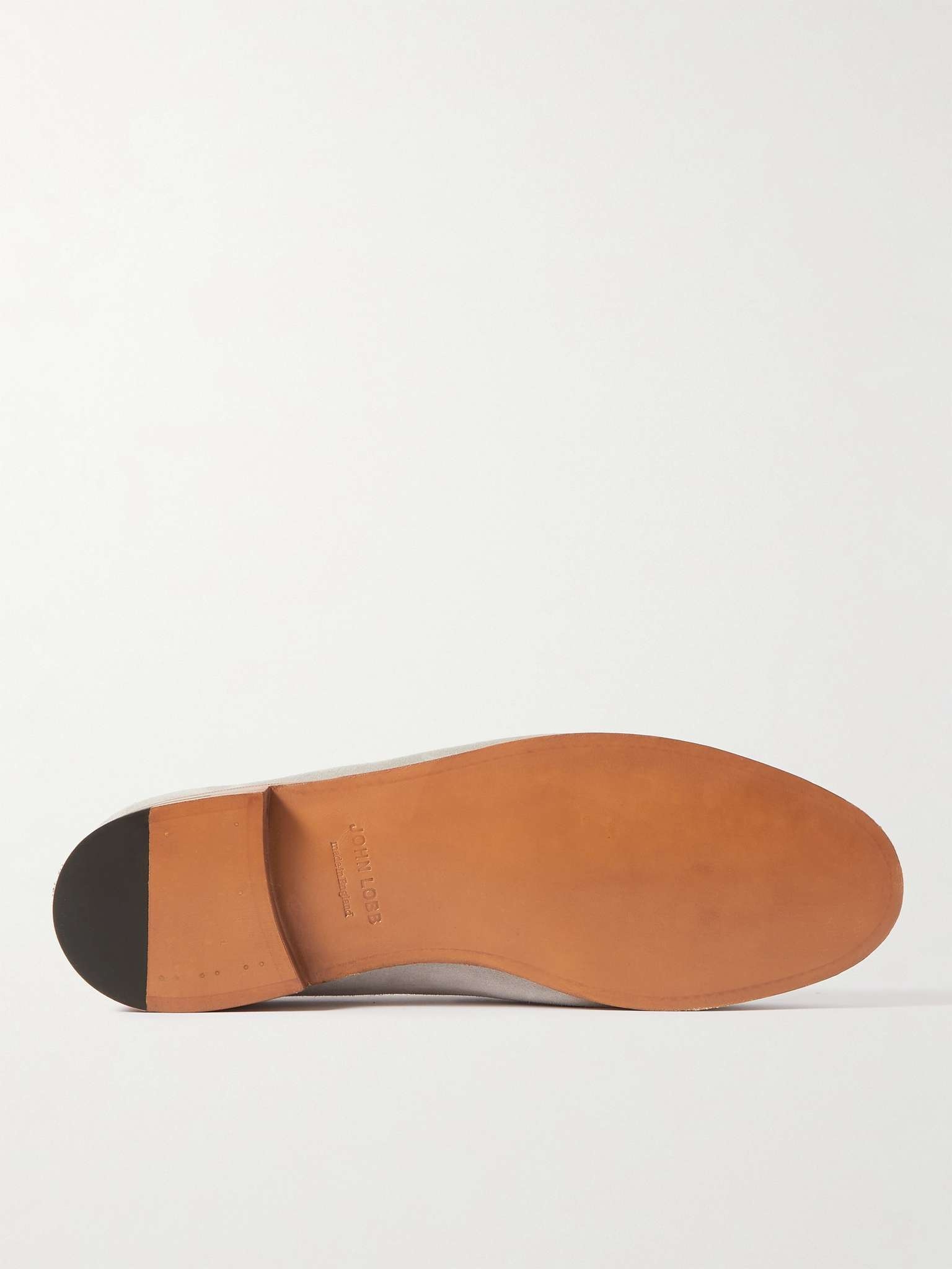 Lopez Suede Penny Loafers - 5