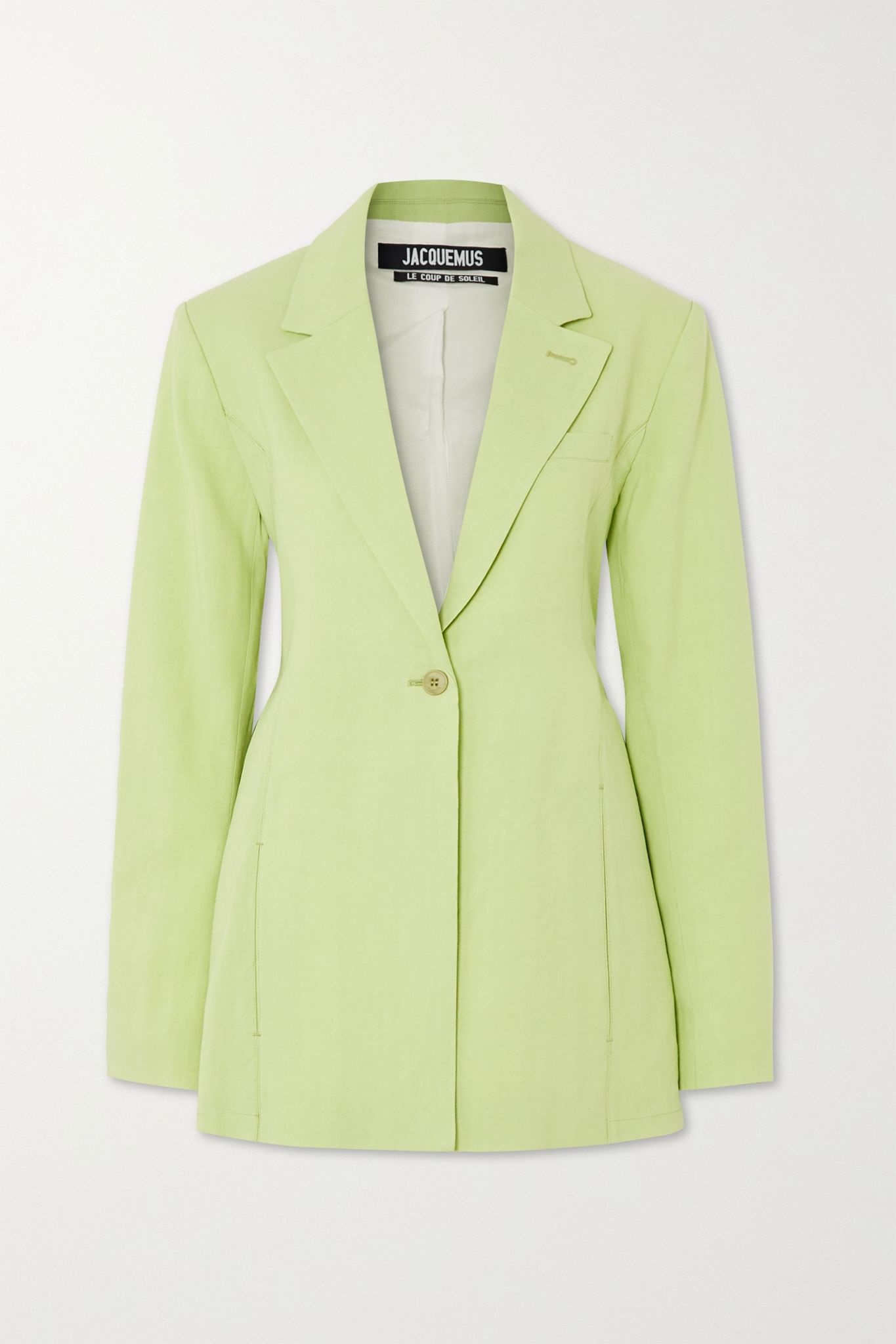 Tablier hemp-blend blazer - 1