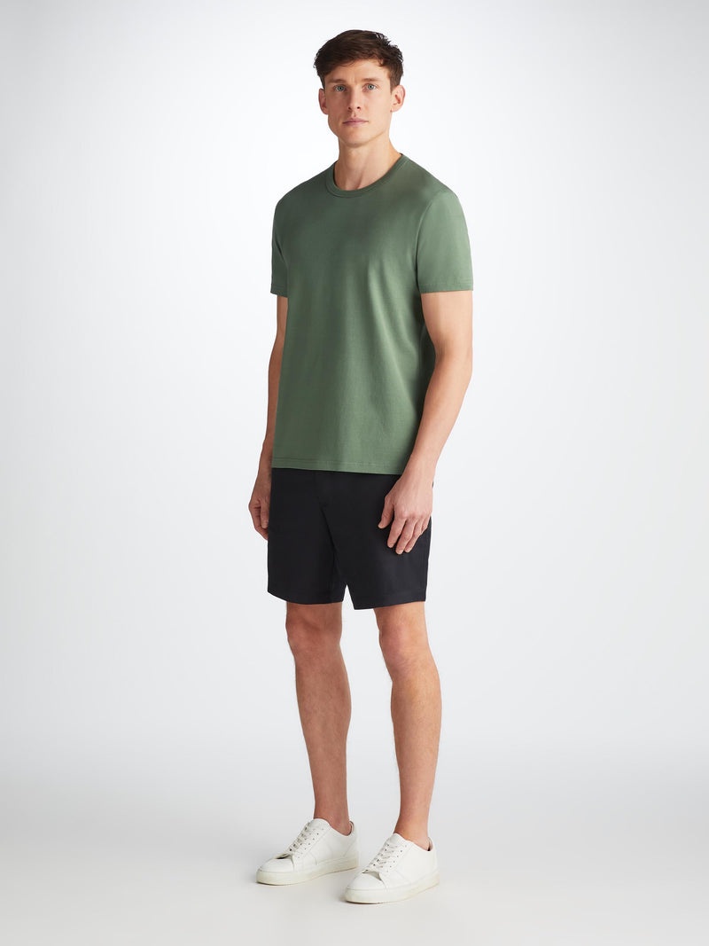 Men's T-Shirt Barny Pima Cotton Soft Green - 3