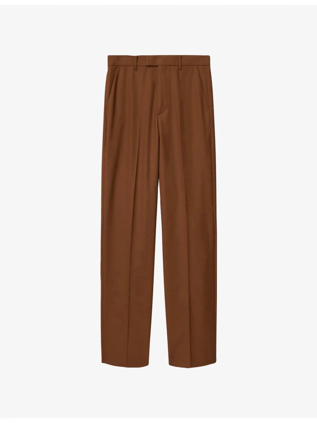 Beck Straight-Leg Wool-Blend Trousers - 1