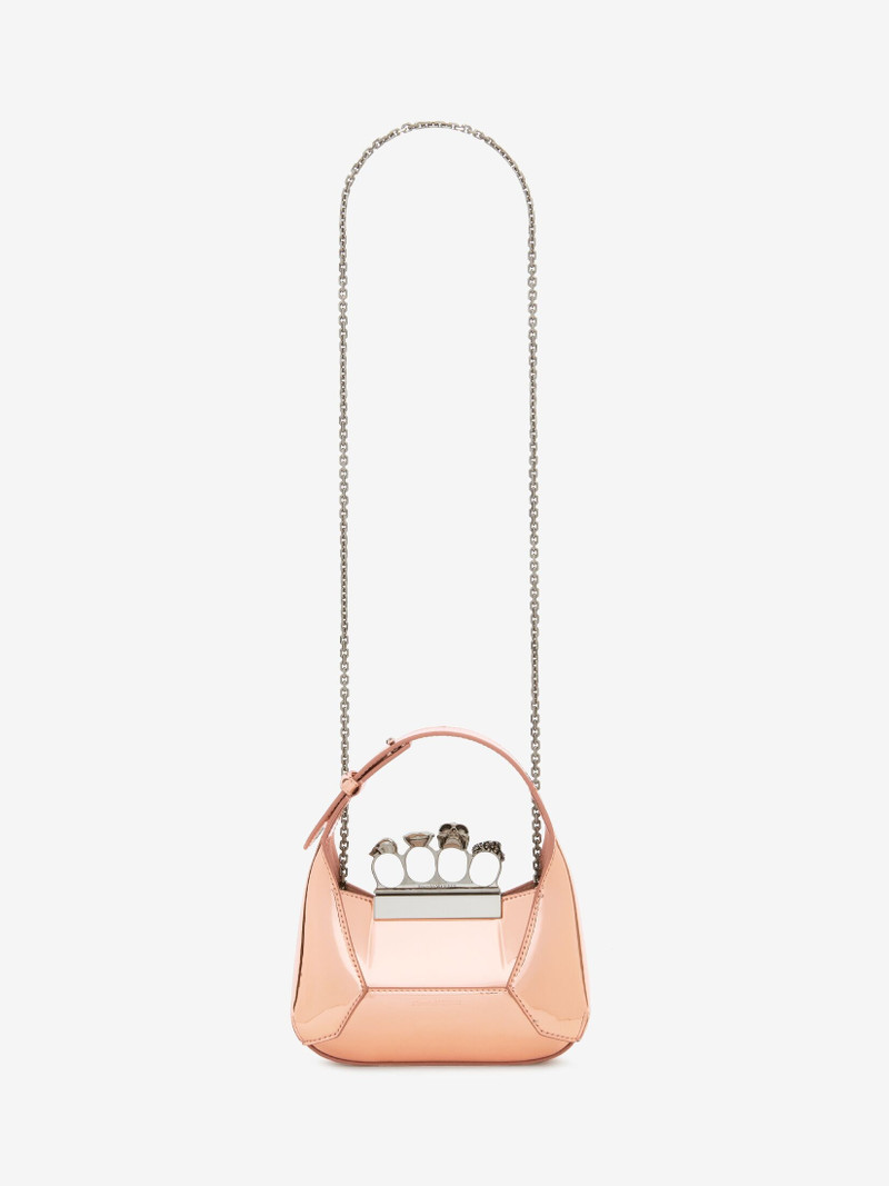 Women's The Jewelled Hobo Mini Bag in Copper 5