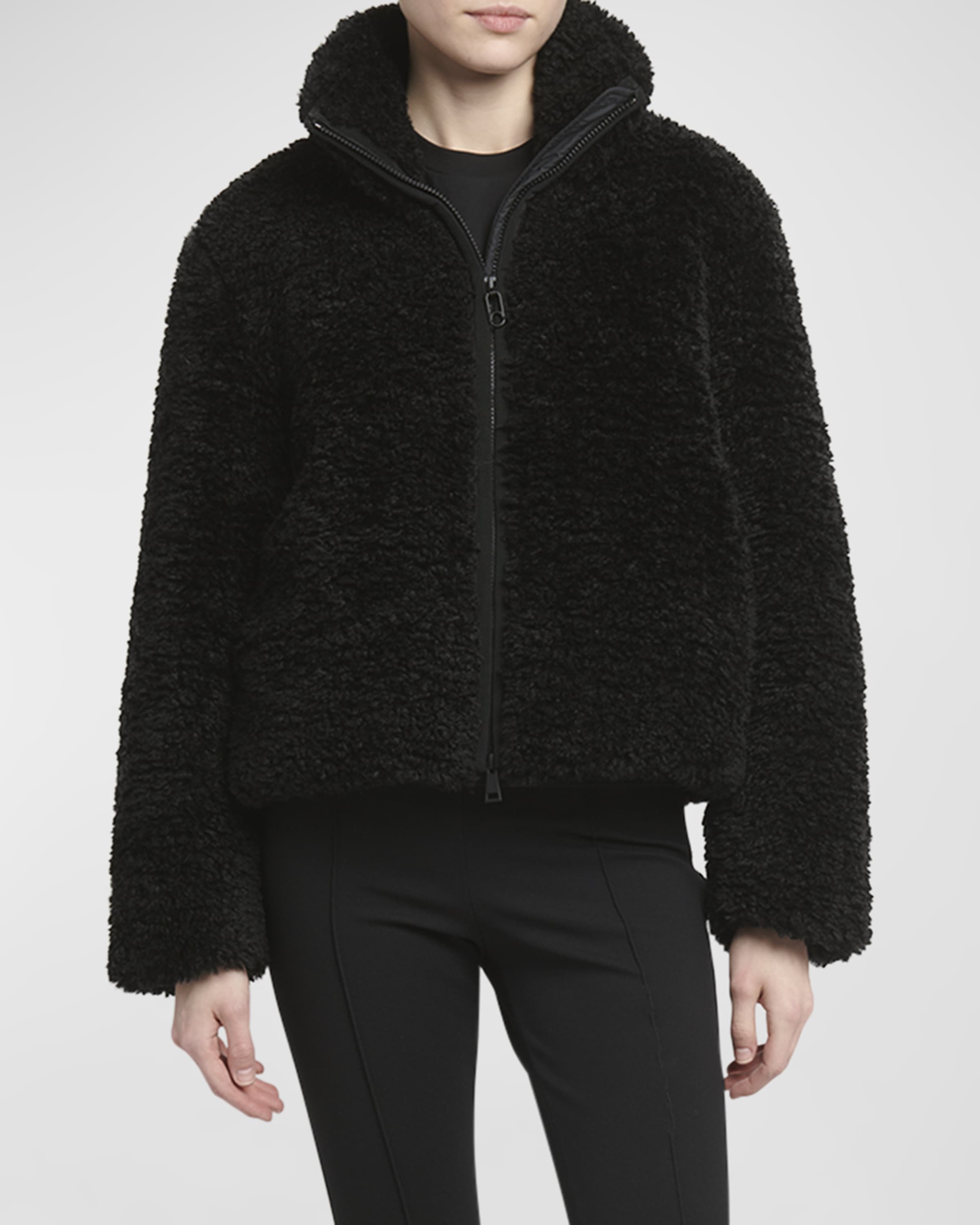 Bridoire Teddy Bomber Jacket - 2