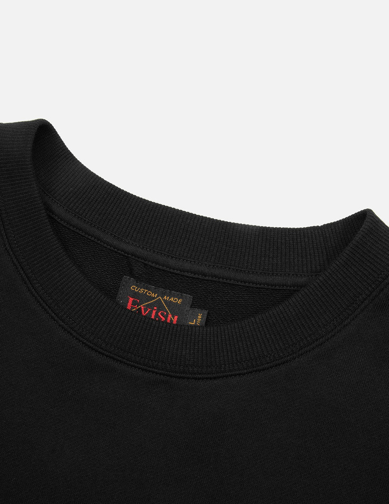 Logo and Ninja Daruma Daicock Print Relax Fit Sweatshirt 3