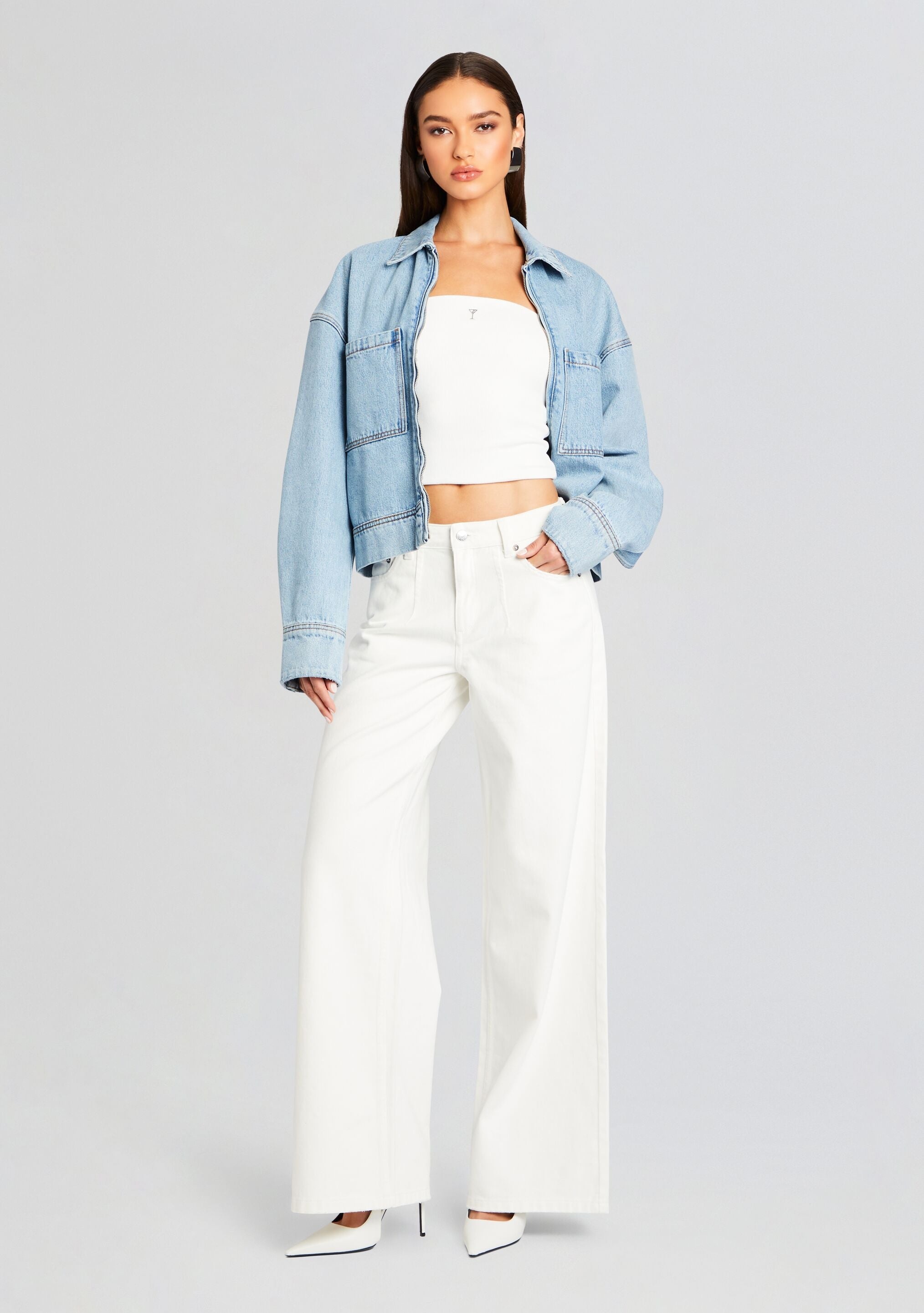 NICOLLE DENIM JACKET - 2