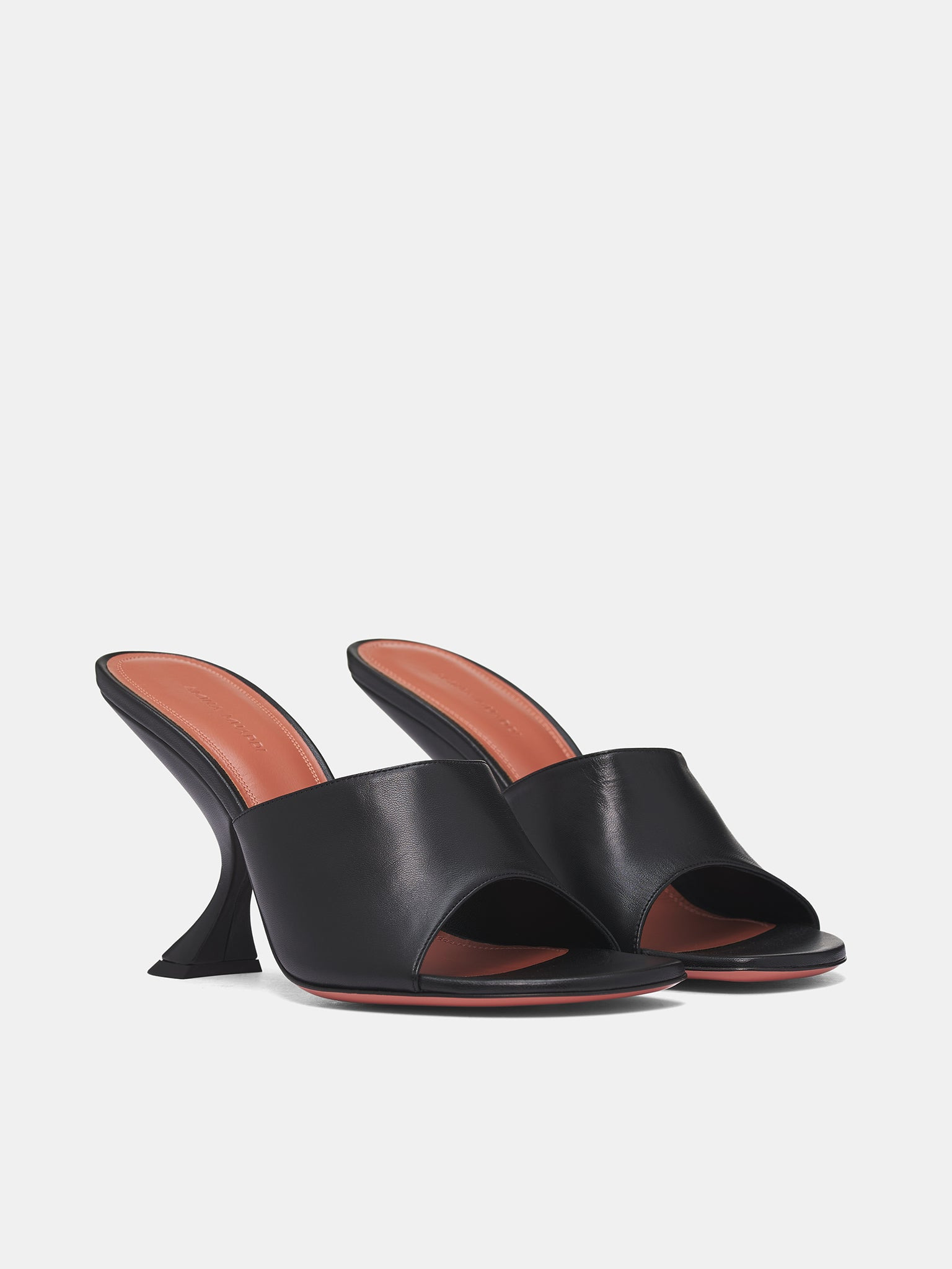 Black Nappa Taylor 90 Slippers - 2