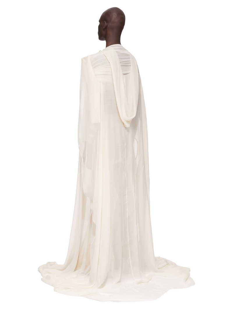 Off-White Hollywood Hooded Kaftan Pullover Coat 3