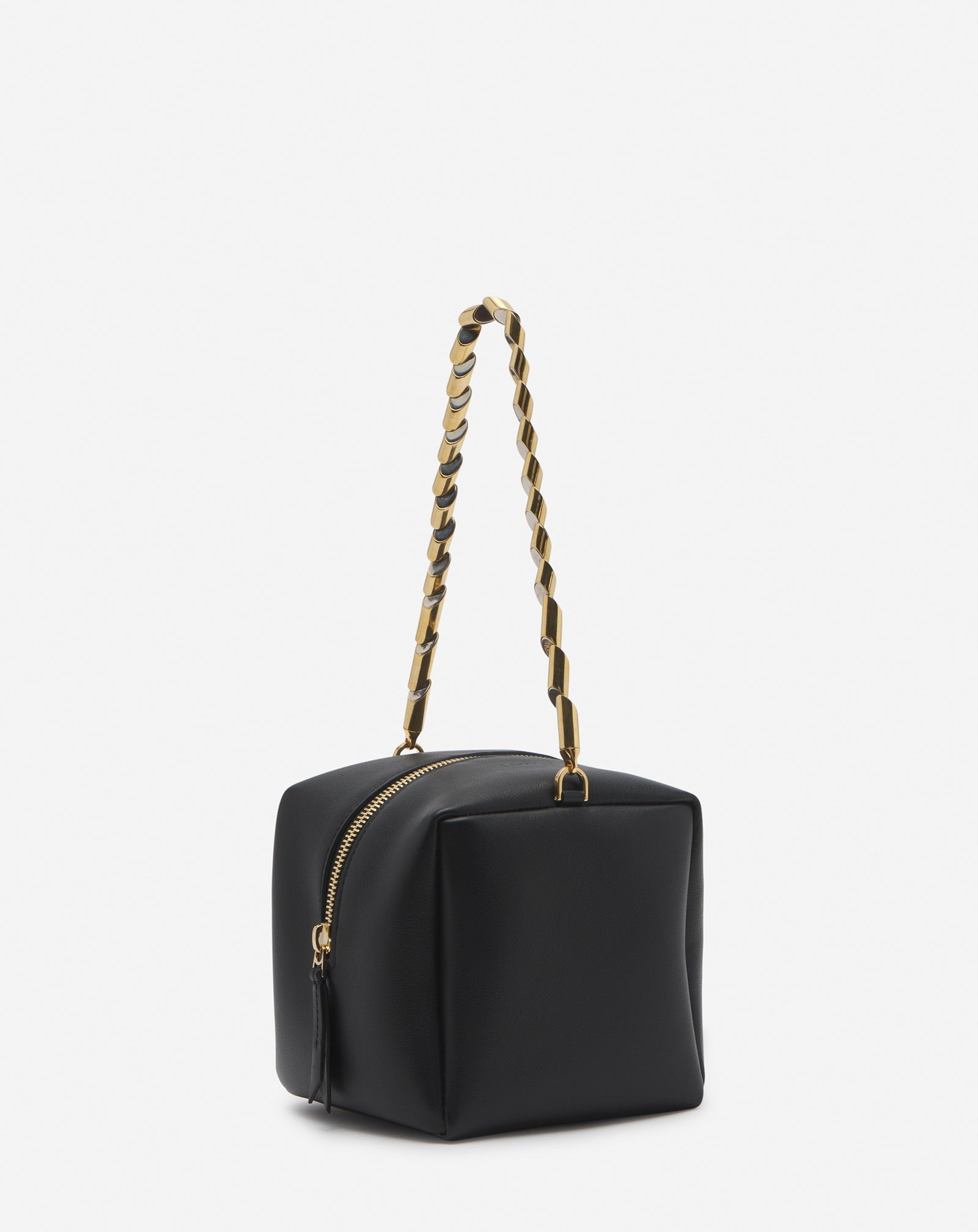 TEMPO BY LANVIN LEATHER BAG WITH SEQUENCE BY LANVIN CHAIN - 2
