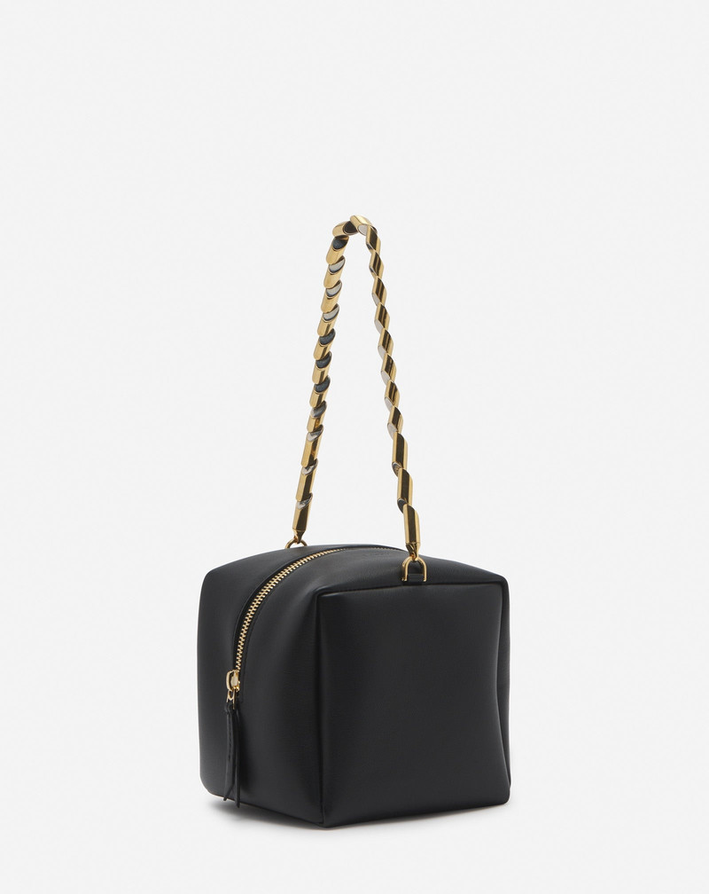 TEMPO BY LANVIN LEATHER BAG WITH SEQUENCE BY LANVIN CHAIN 2