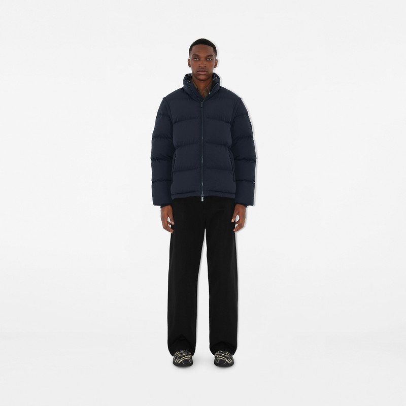 Detachable Sleeve Nylon Puffer Jacket 5