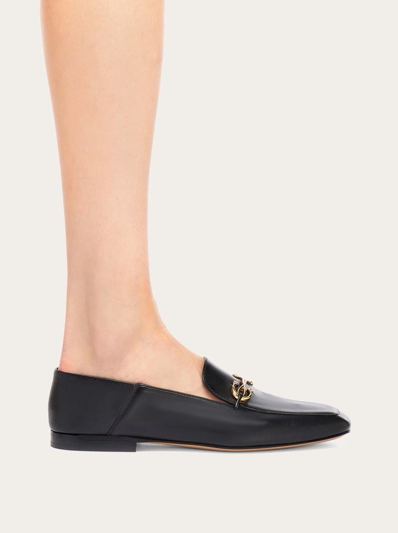 FERRAGAMO Loafer with Gancini ornament outlook