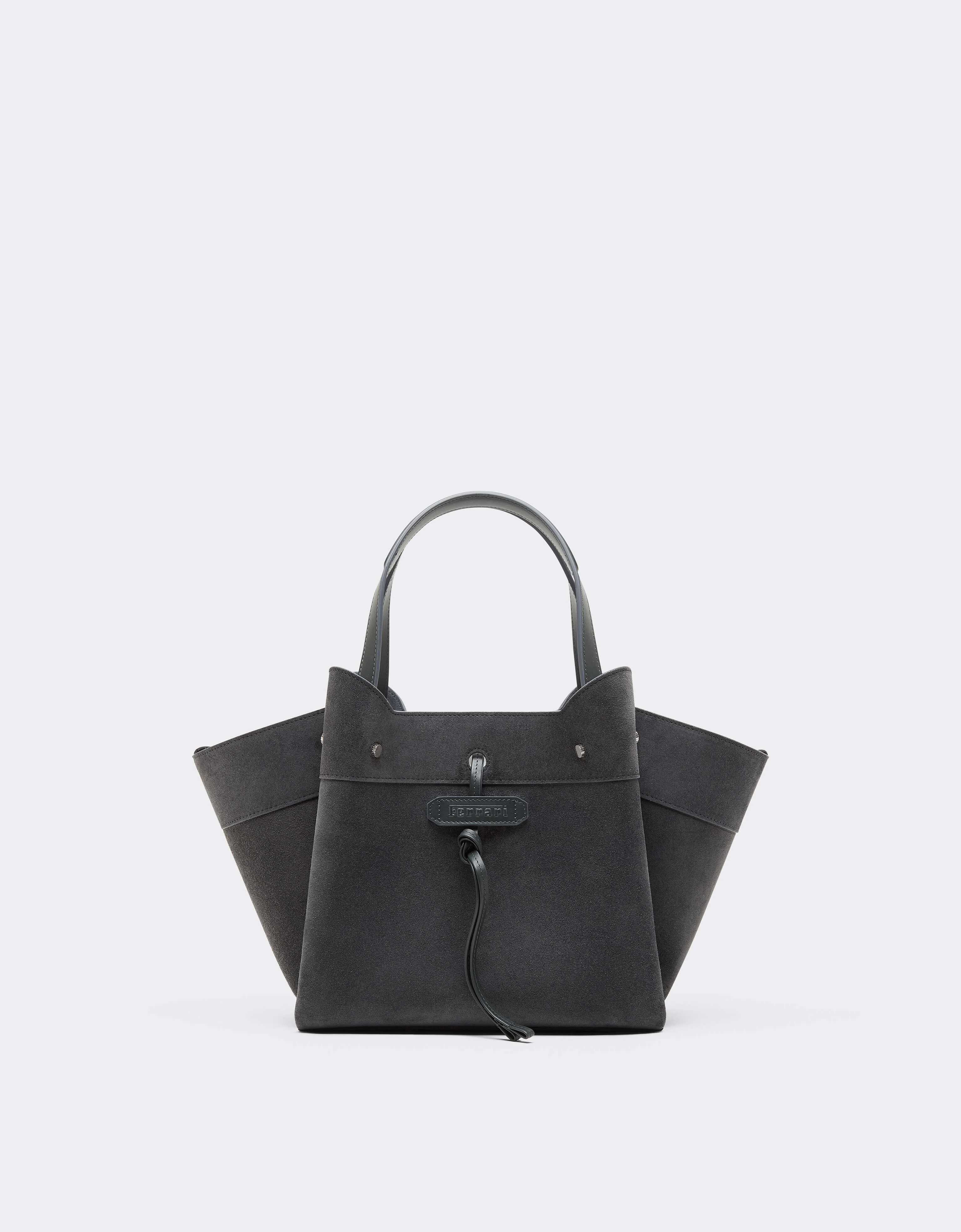 Suede Tote Bag - 1