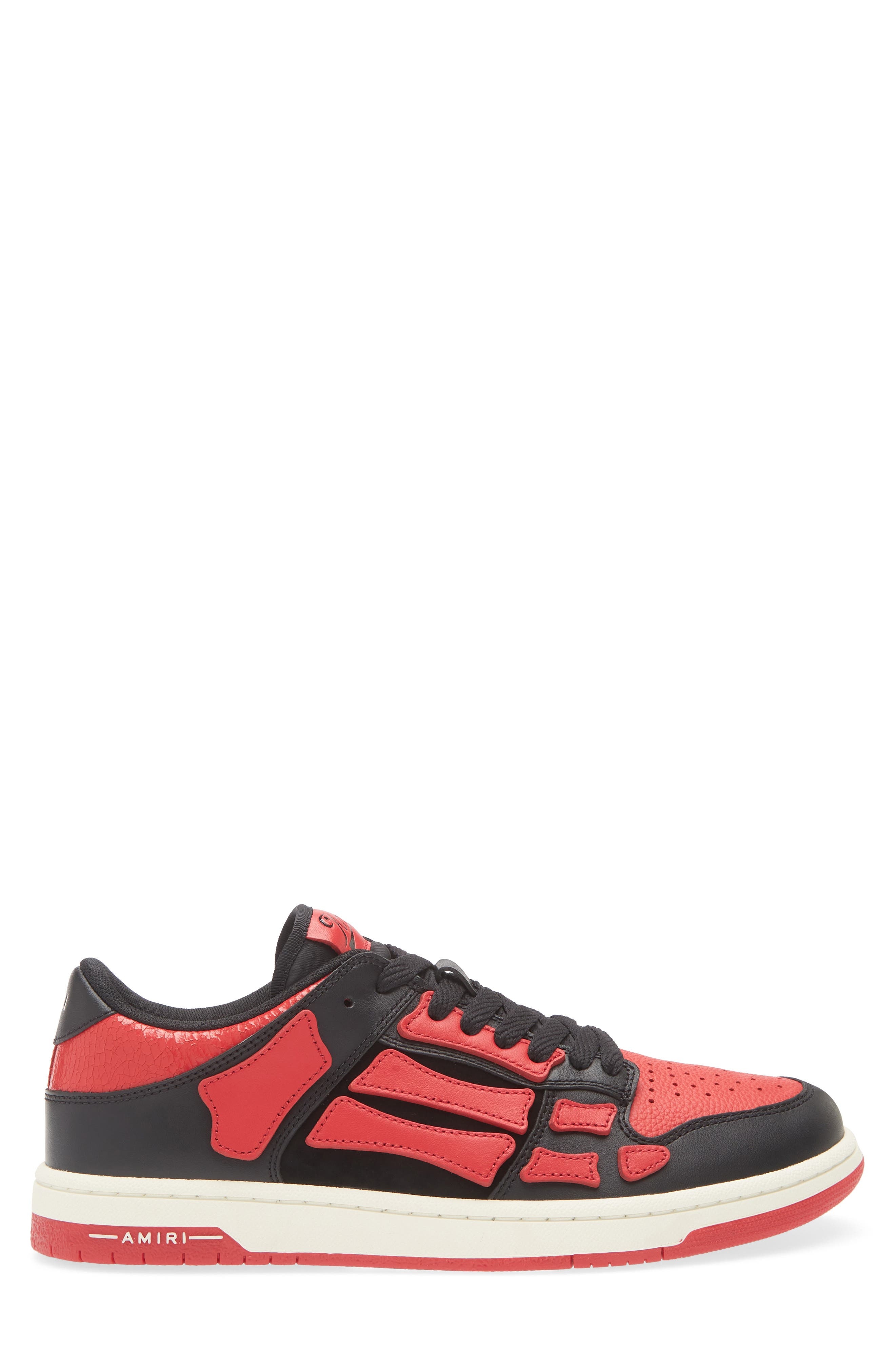 AMIRI Skeleton Low Top Sneaker in Varsity Red at Nordstrom - 3