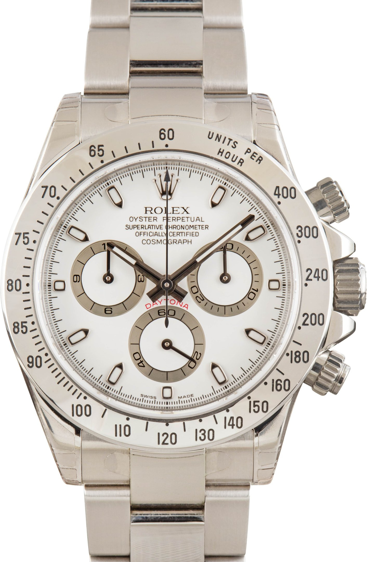 Pre-Owned Rolex Daytona 116520 White Dial - 1