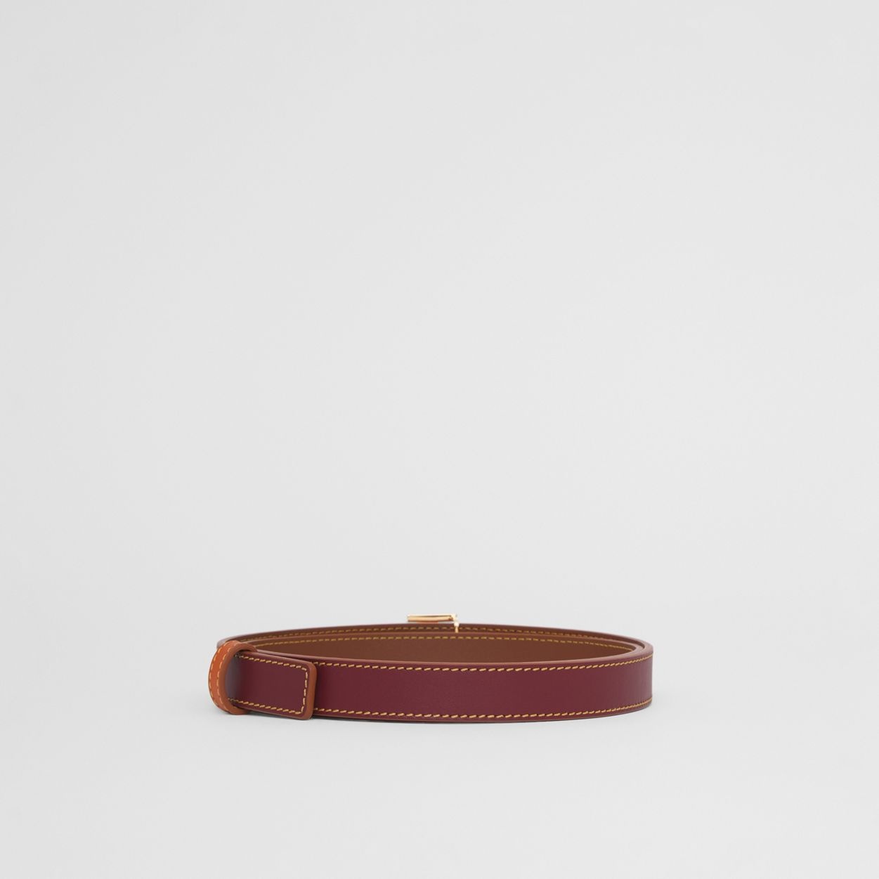 Reversible Monogram Motif Leather Belt - 5