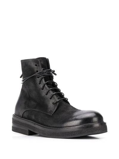 Marsèll suede lace-up boots outlook