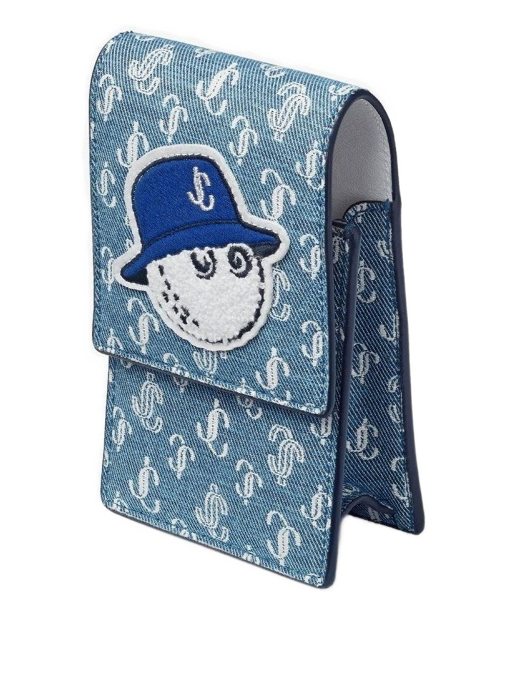 monogram-pattern phone case - 3