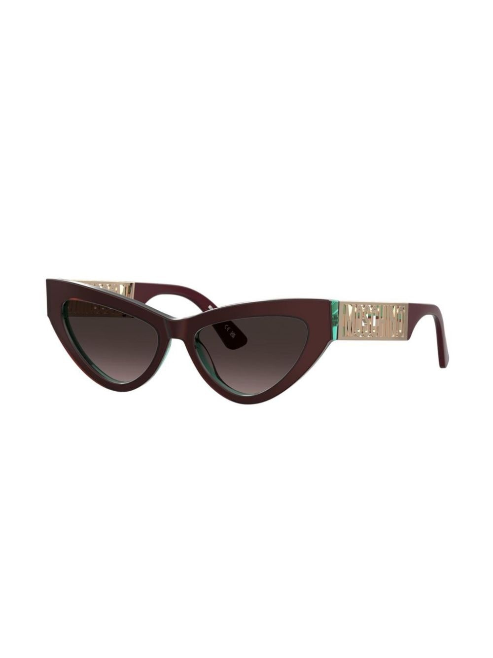 logo-plaque sunglasses - 3