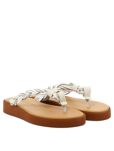 See by Chloé New Gaucho Sandals White outlook