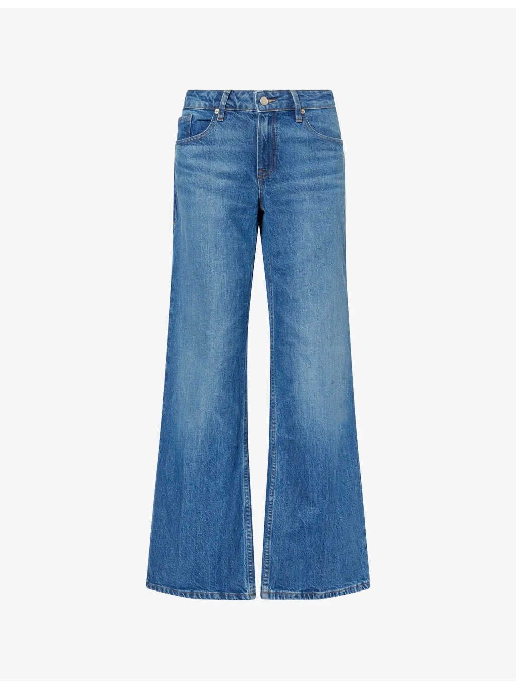 Good Loose Wide-Leg Low-Rise Denim Jeans - 1
