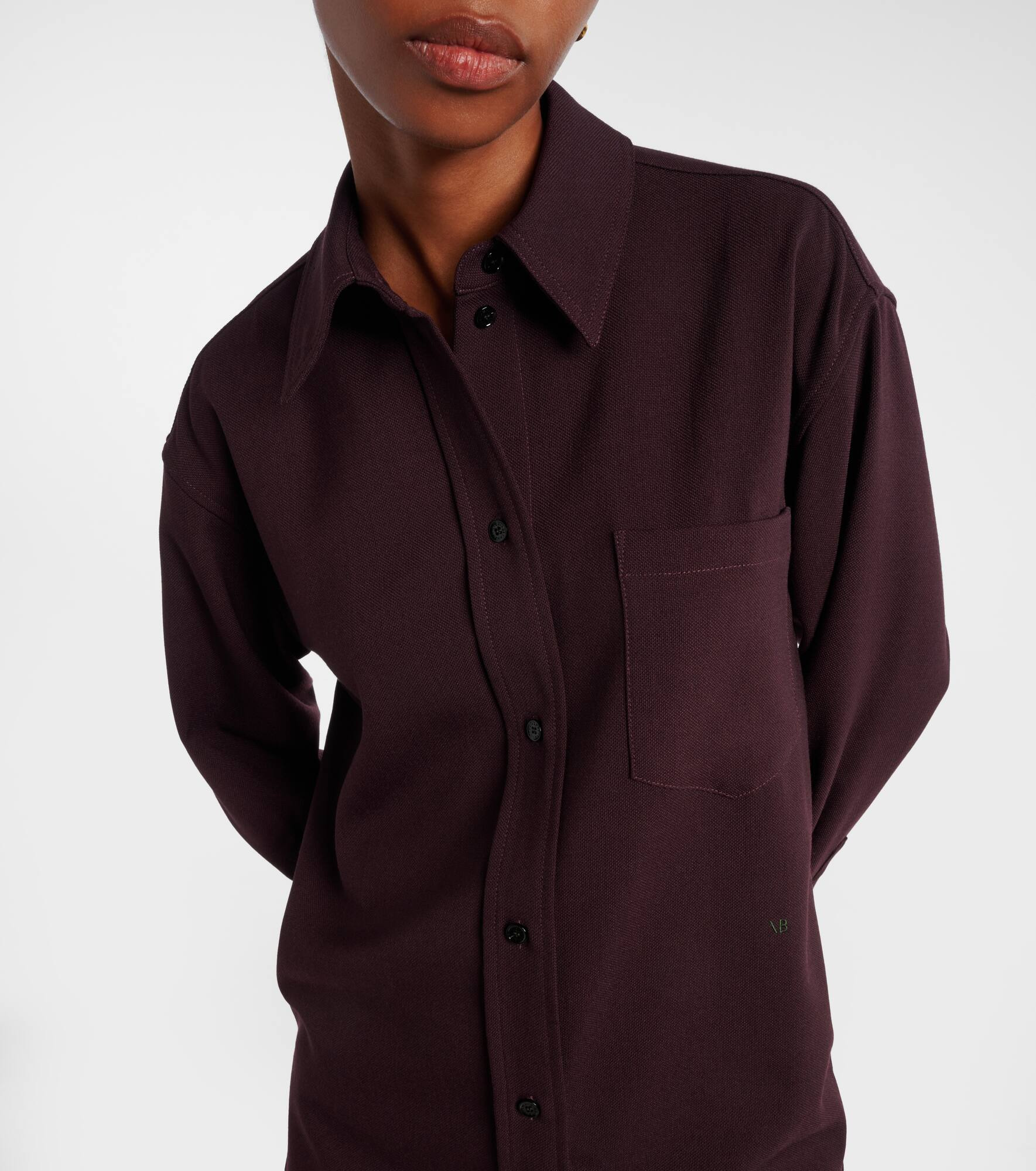 Satin pajama shirt - 4