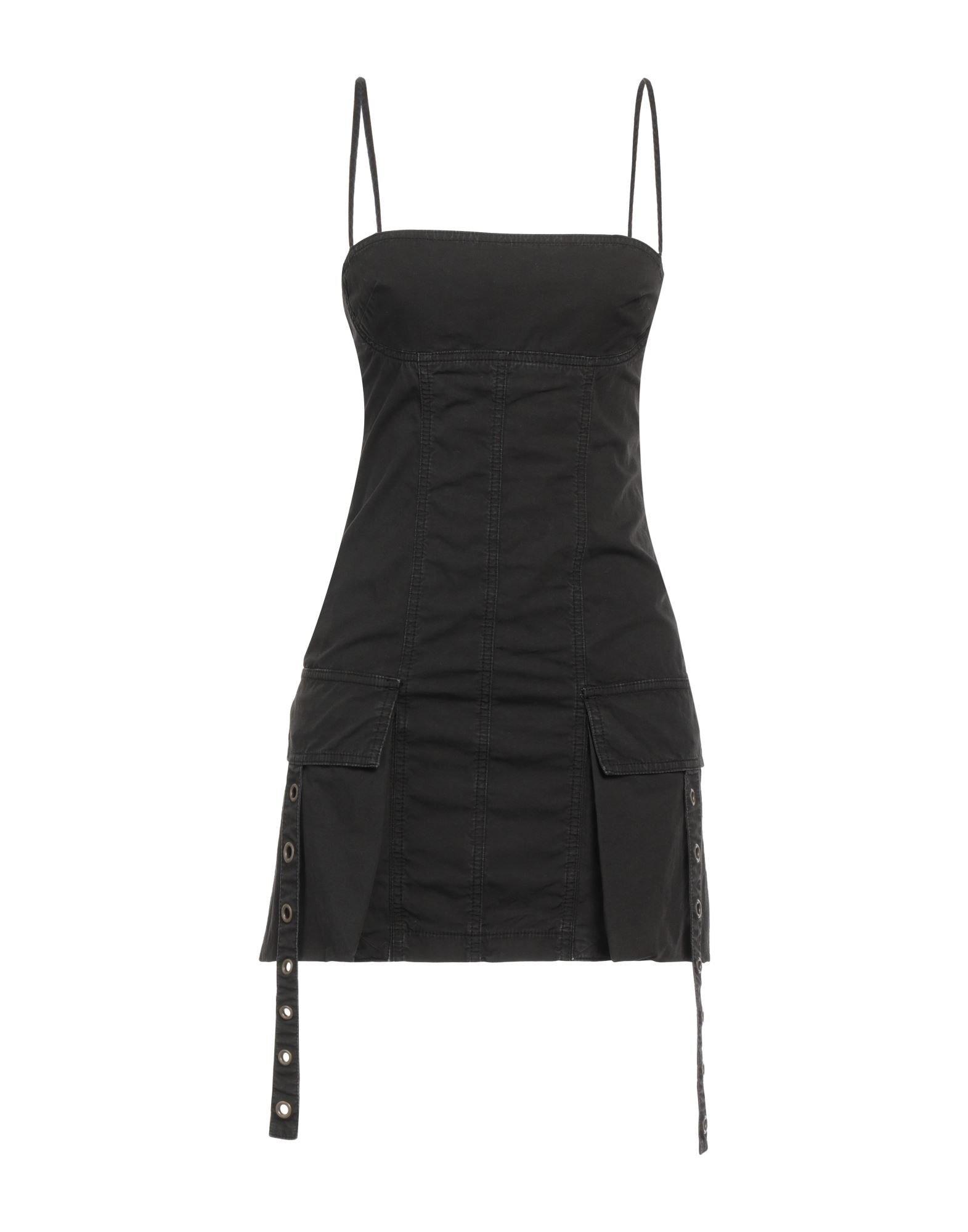 Black Women's Short Dress - 1