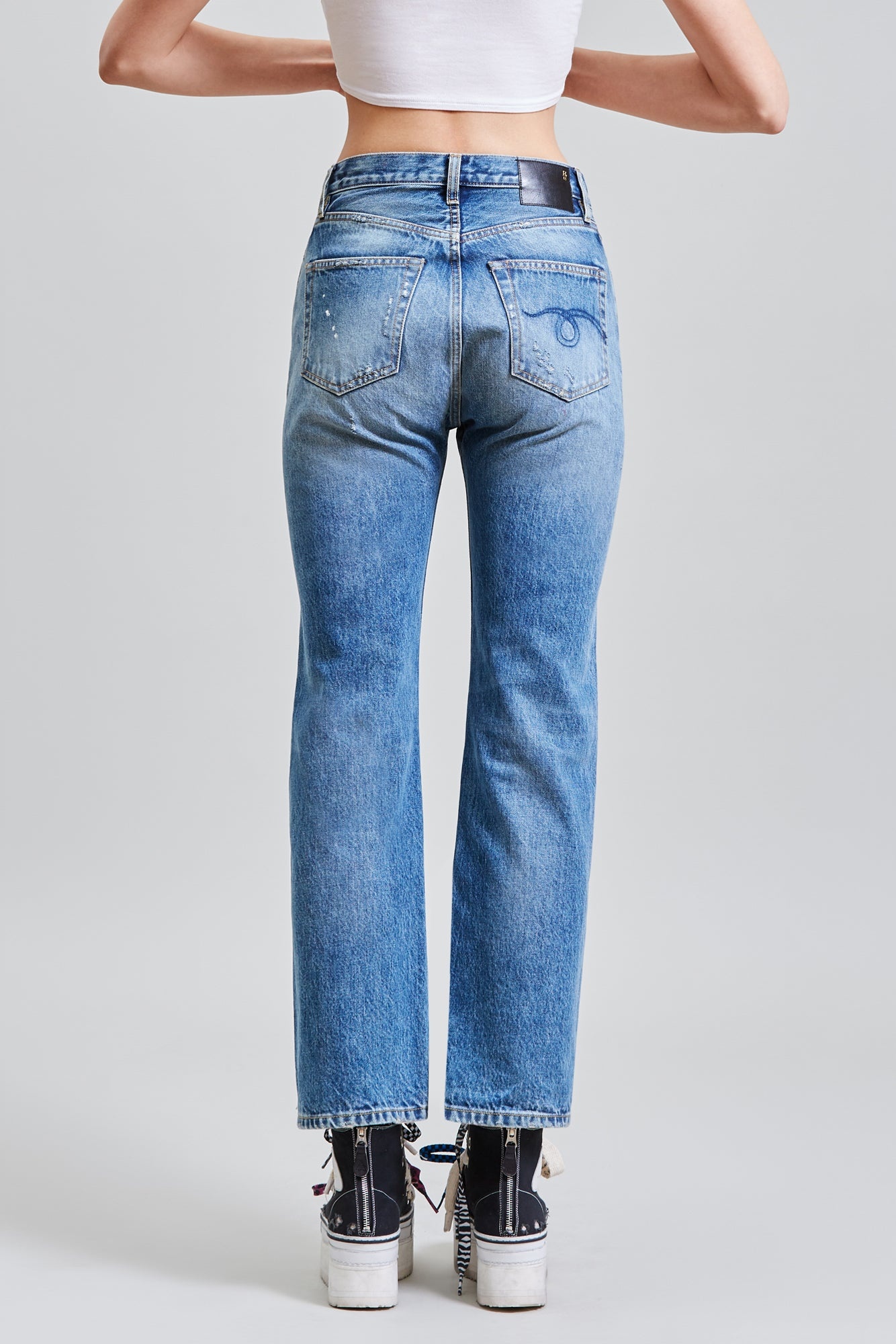 Courtney Slim - Jasper | R13 Denim Official Site - 6